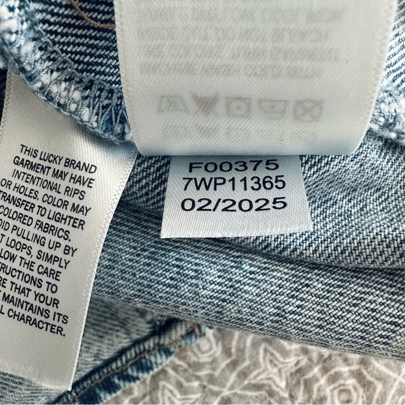 Lucky Brand Tailored Women’s Denim Vest Crop Top Western Boho Size L - Picture 13 of 13